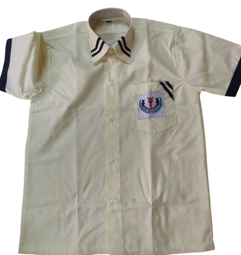 Boys Half Sleeve School Shirt
