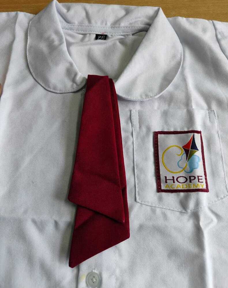 White Girls School Shirt