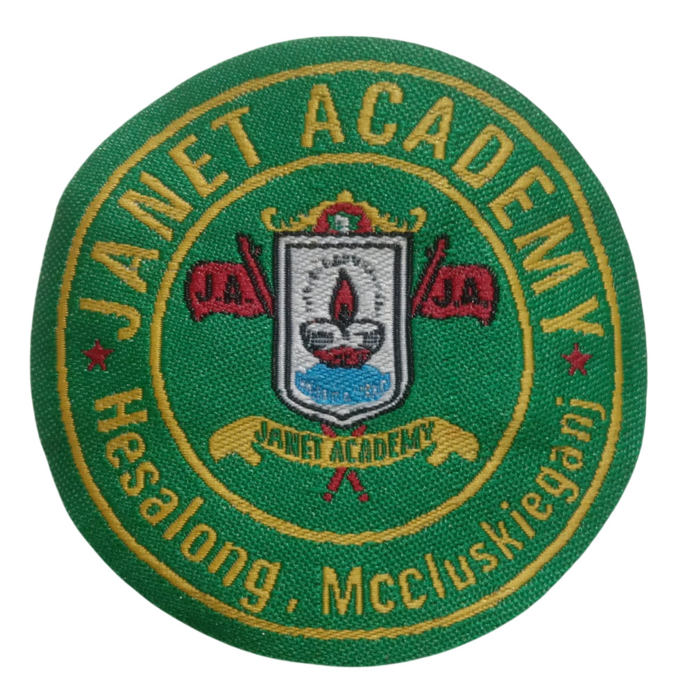 Embroidered School Uniform Patch
