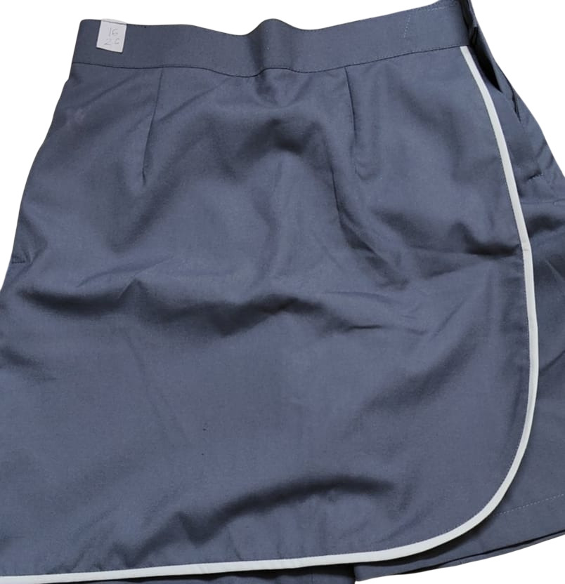 Blue School Tennis Skirt