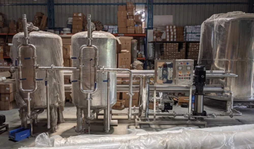 5000Lph SS Filtration For Ro Plant