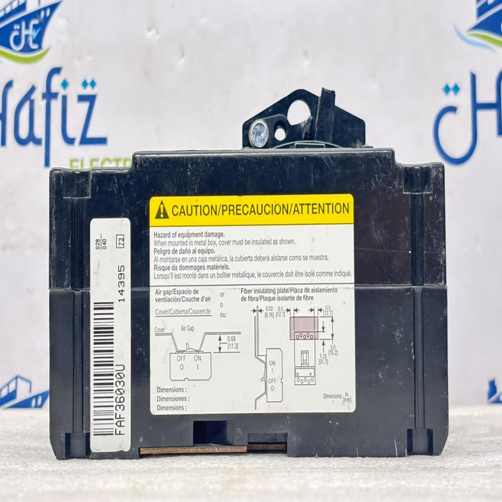 SQUARE D FAF36030J 30A 3POLE CIRCUIT BREAKER 