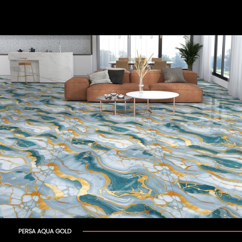 Golden Floor Tiles