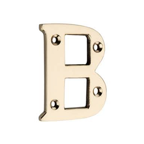 NP-162 Alphabet Brass Escutcheons