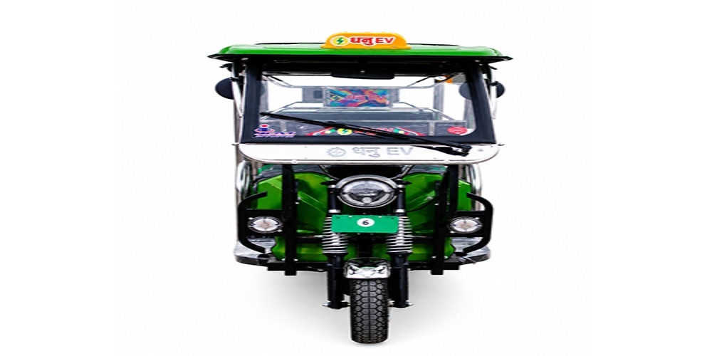 Electric Rickshaws - Mild Steel Chassis, Fiber/Metal Body | Eco-Friendly, Tubeless Tyres, Digital Meter, Hard Top