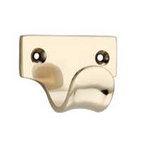 Np-607 Sash Lift Window Fittings - Brass, Standard Size, Polished Brass | Corrosion Resistant, Rounded Edges, Easy Installation