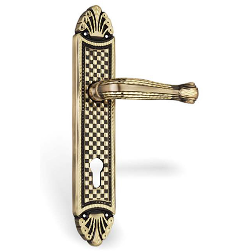NP-857 Brass Mortice Handles