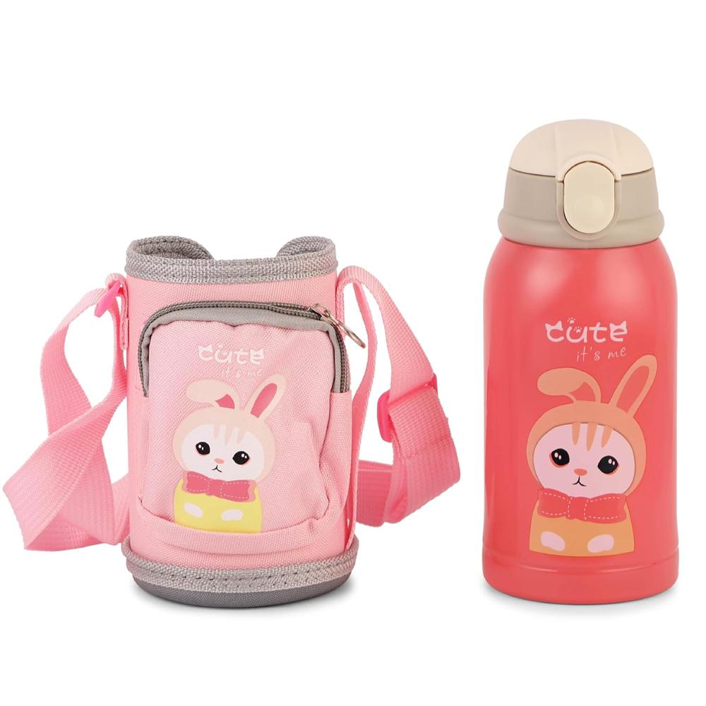 CELLO Kidzbee Popup Insulated Stainless Steel Sipper Kids Flask