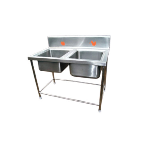 SS Two Sink Unit
