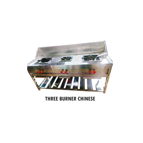 SS Three Burner Chinese