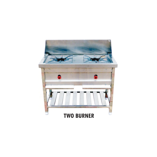 SS Two Burner Gas Stove