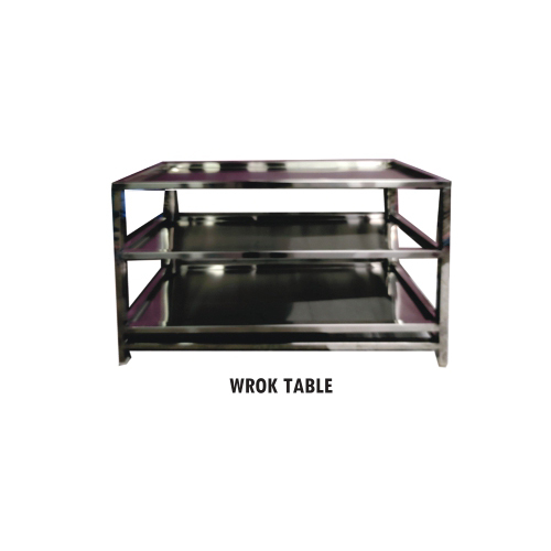 SS Rectangular Work Table