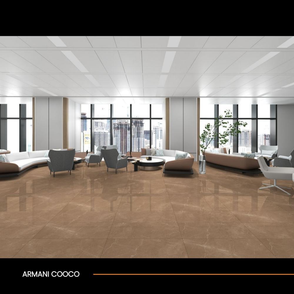 Vitrified Floor Tiles - Color: Grey