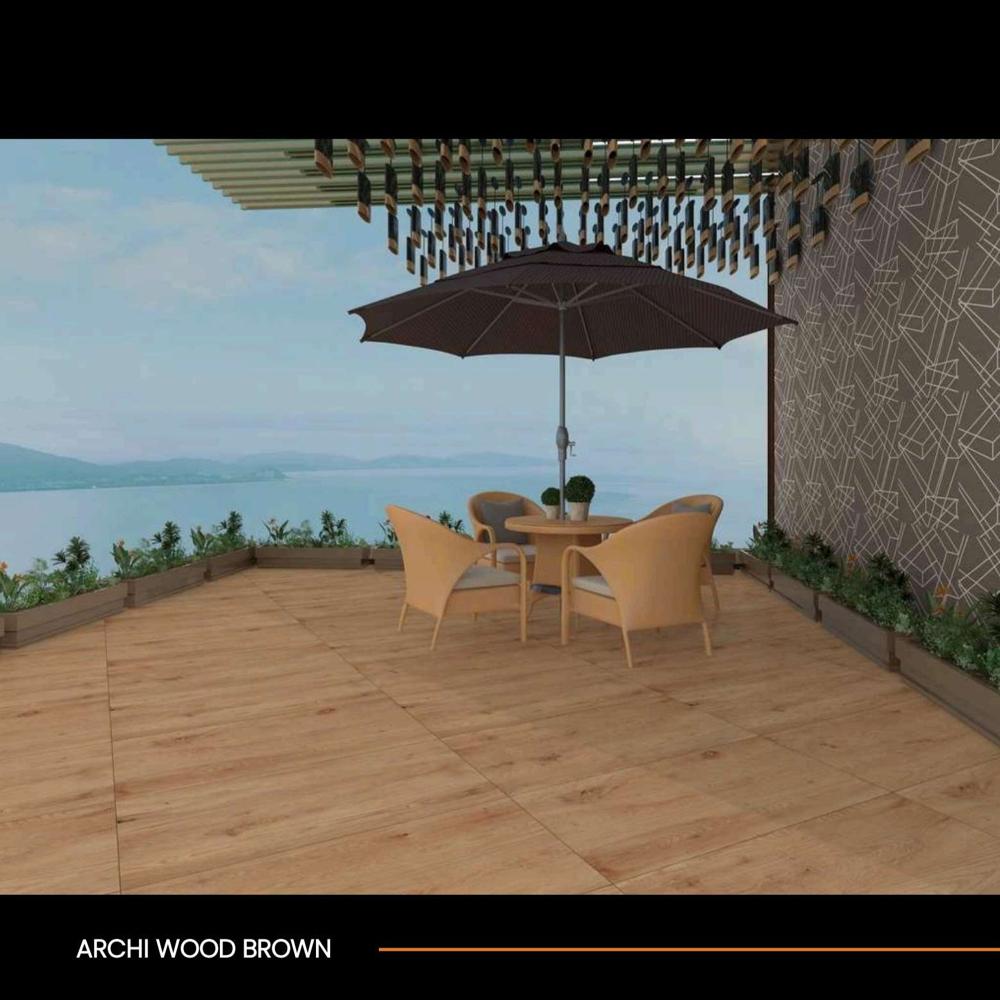Vitrified Wooden Floor Tile