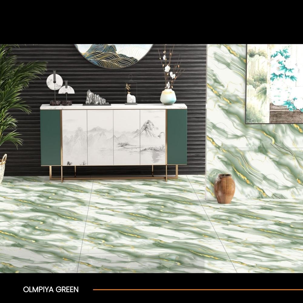 Golden Floor Tiles