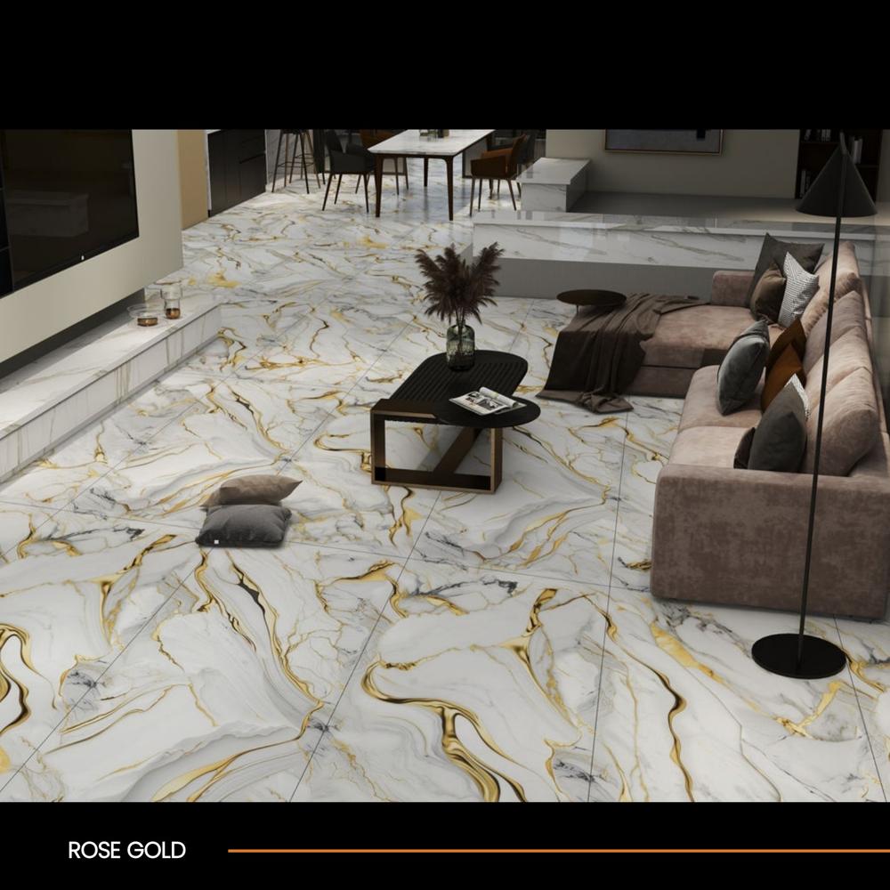 Golden Floor Tiles