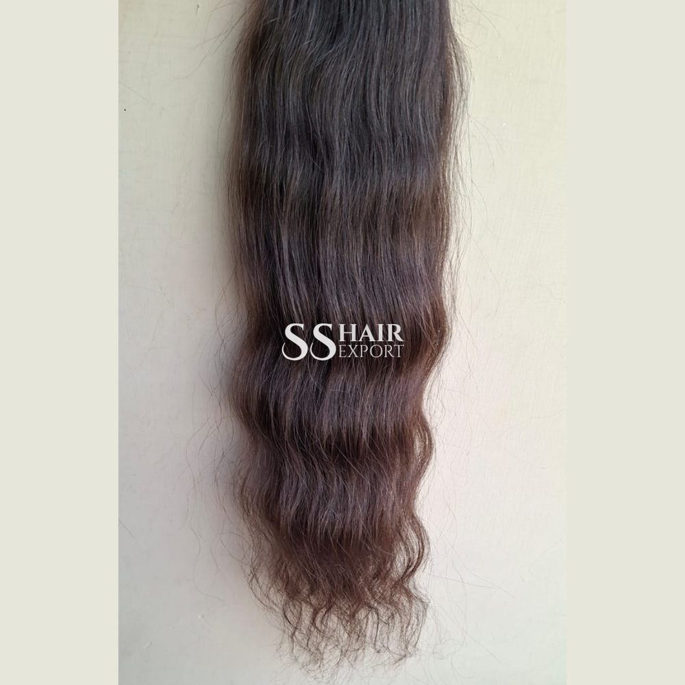 Natural Wavy Hair Bundles Human Hair Sew In Weave Weft Extensions