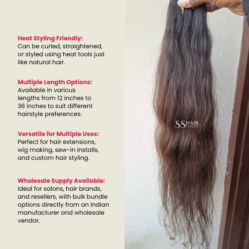 Bundles for Sew In Weaves Indian Human Hair Weft Hair Extensions