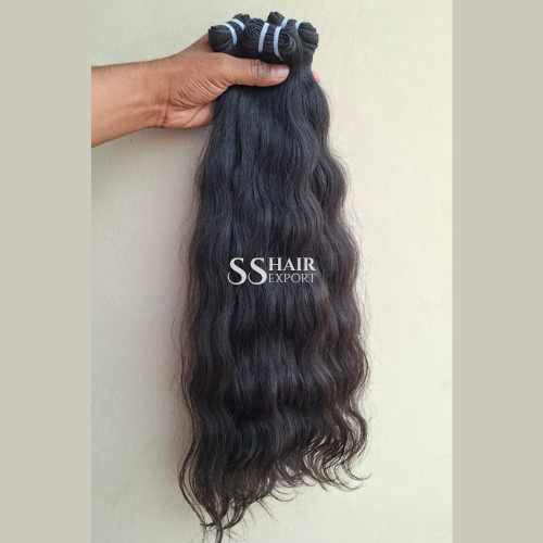 Raw Hair Indian Remy Human Hair Extension Premium Weft Bundle