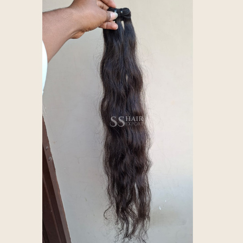 100% Human Hair Weft Hair Extension Bundles Sewn In Weaves 10-36inch