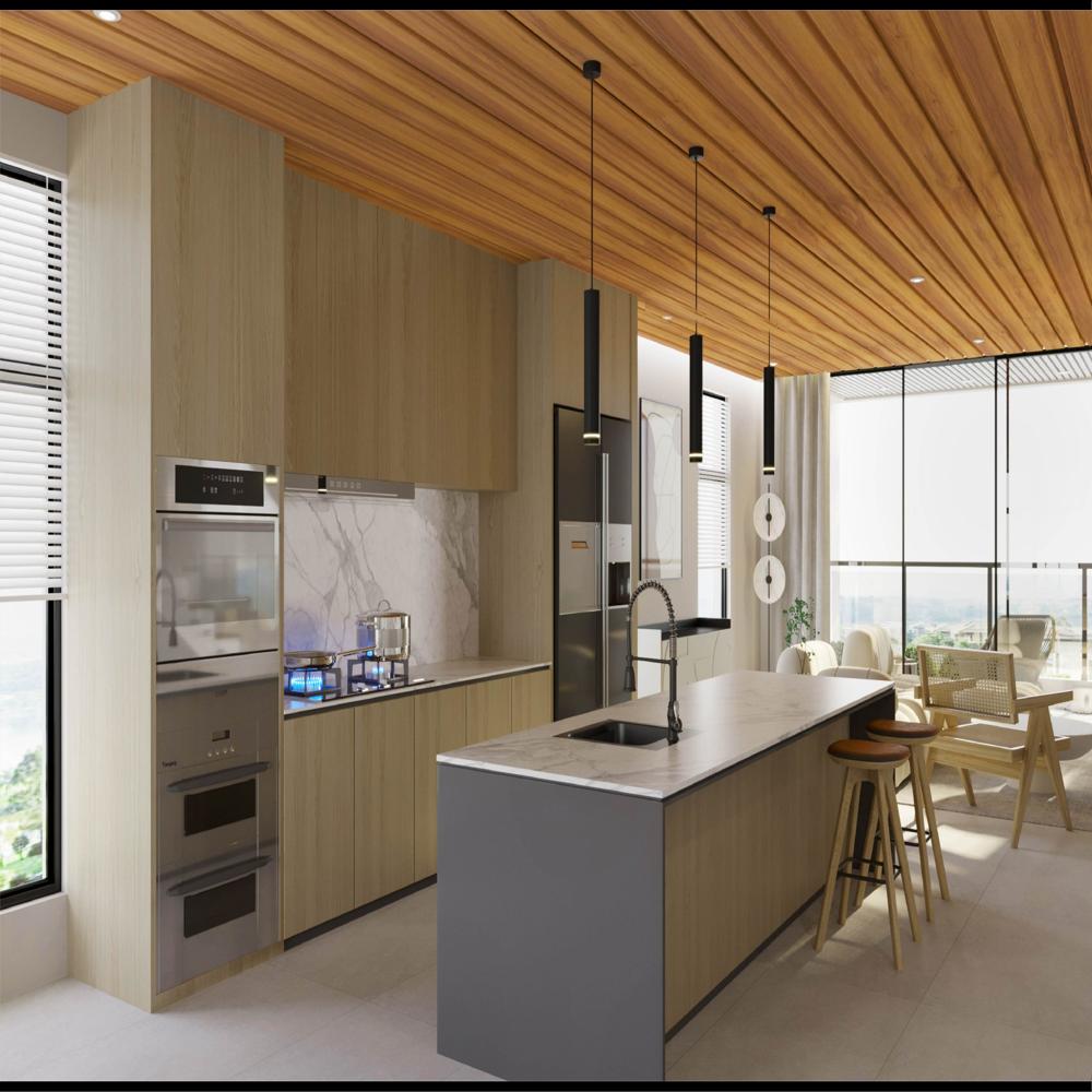 Pvc Wall Panel - Advantage: Elegant Wood Texture Finish
