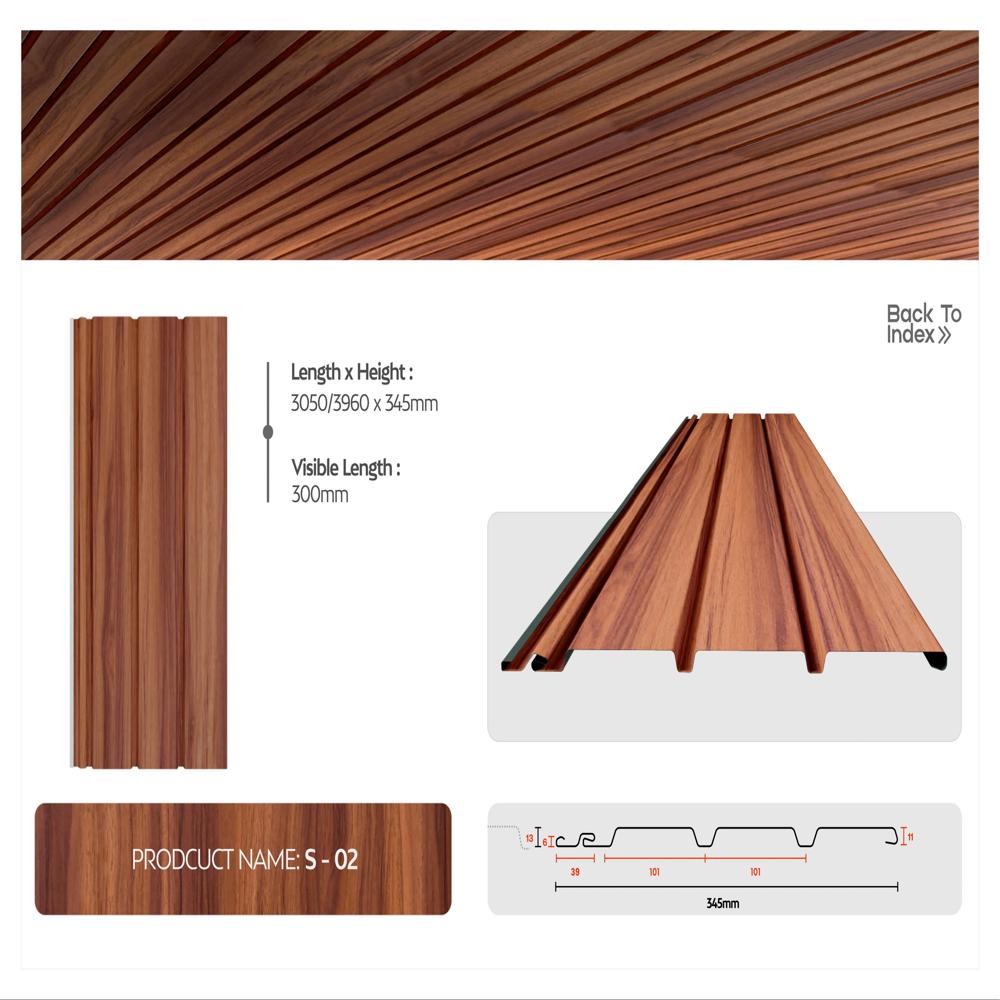Pvc Wall Panel - Advantage: Elegant Wood Texture Finish