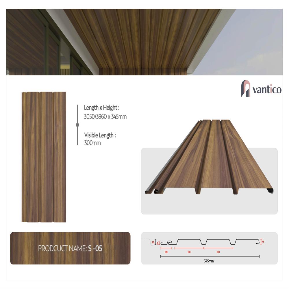 Pvc Ceiling Panel - Advantage: Elegant Wood Texture Finish
