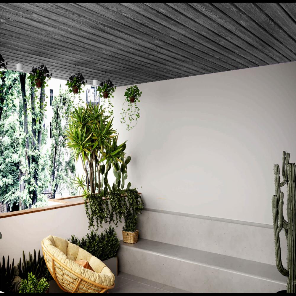 Vantico Soffit Panel - Advantage: Elegant Wood Texture Finish
