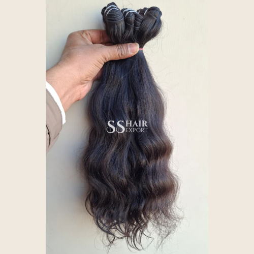 Indain Exporter Virgin Human Hair Bundles Sew In Weave Weft Hair Extensions