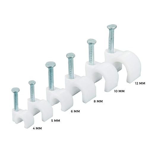 PVC Sedal - Nail Cable Clip 25 MM