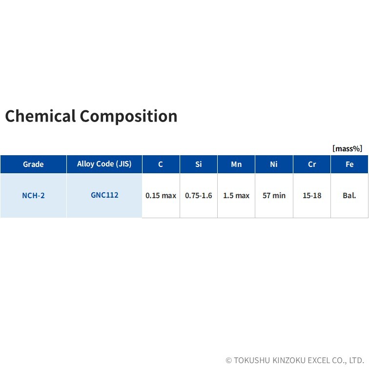 NCH-2 | Electrical Resistance alloy