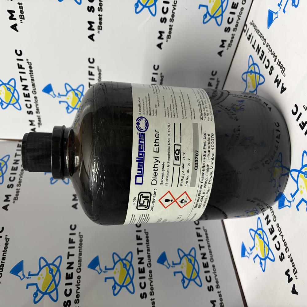 Diethyl Ether Sq Qualigens 2.5ltr - Application: Laboratory
