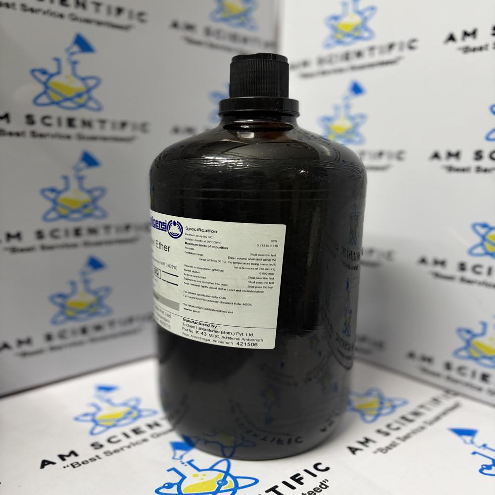 Diethyl Ether SQ Qualigens, 2.5Ltr