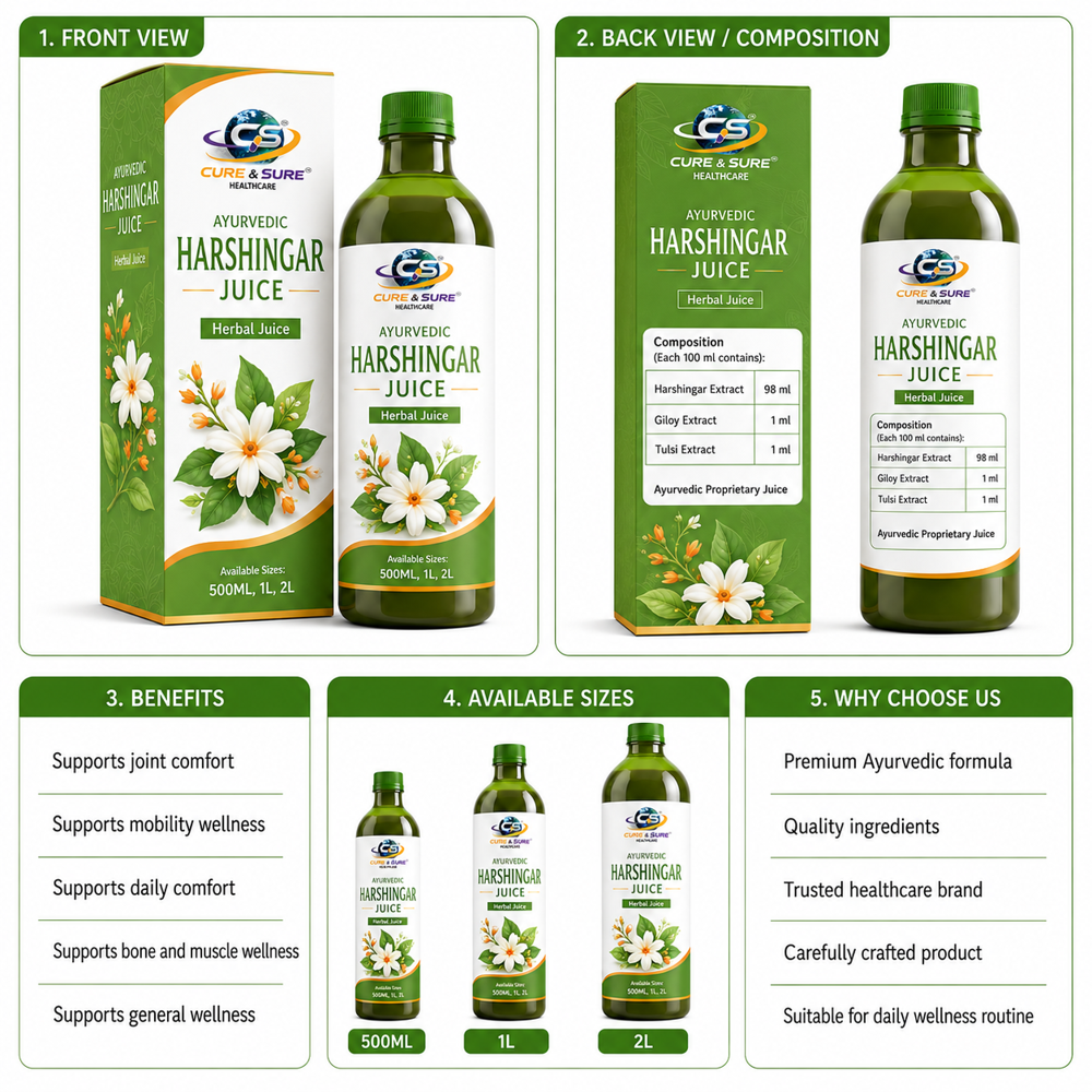 Ayurvedic Harshingar Juice Third Party Manufacturing