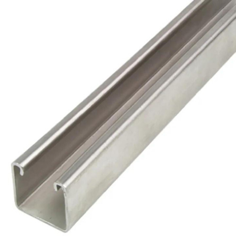 Aluminium U Strut - Color: Silver