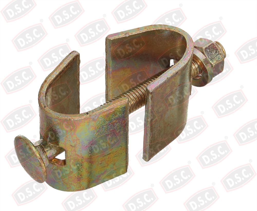 Universal Clamp - Forged Steel, 48.3 mm OD, Galvanized | High Tensile, Flexible Secure Connection, Reusable