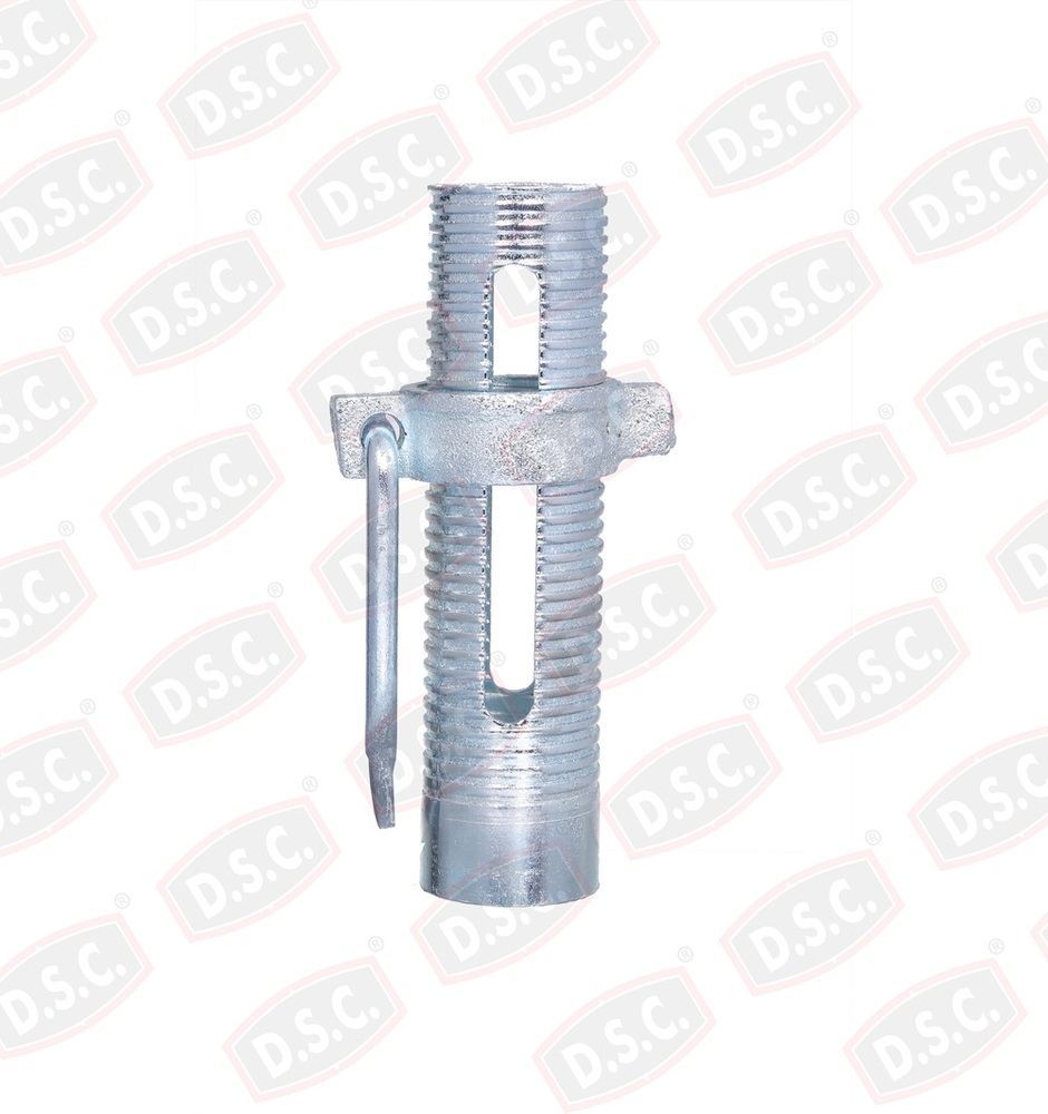 Prop Sleeve - Heavy Duty Steel, Standard Size, Zinc Plated or Self Finish, Locking Pin Included