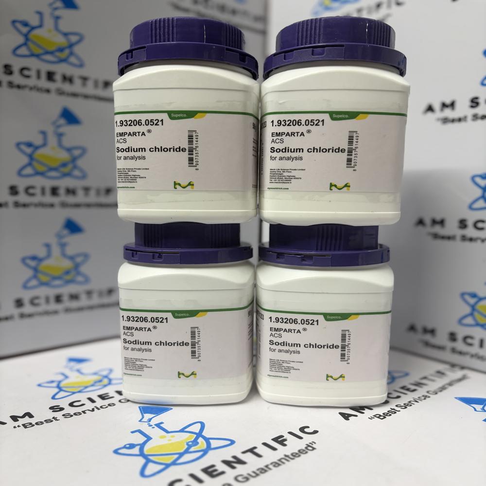  Sodium Chloride for analysis EMPARTA ACS Merck, 500g