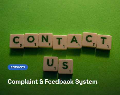 Complaint And Feedback System Software