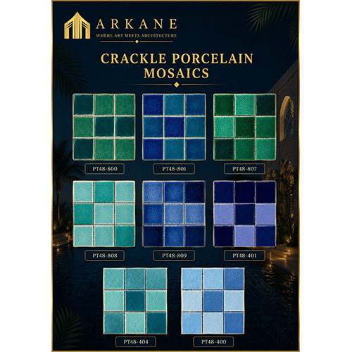 CRACKLE PORCELAIN MOSAIC TILE