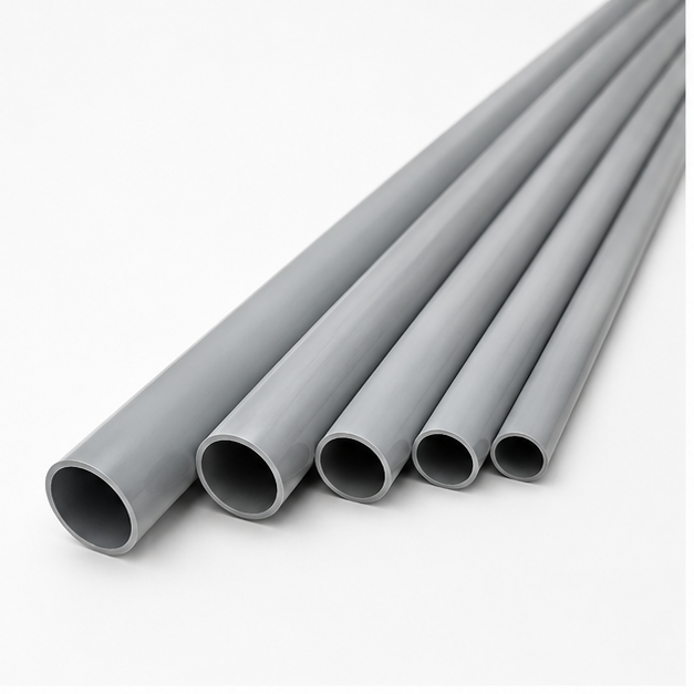 25x1.5mm Grey Medium Duty Conduit Pipes