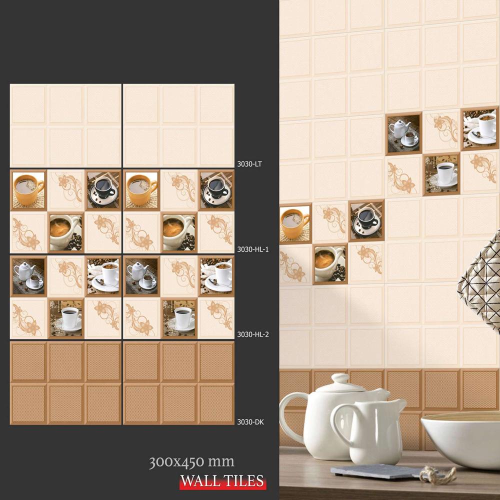 Kitchen Wall Tiles - Color: Brown