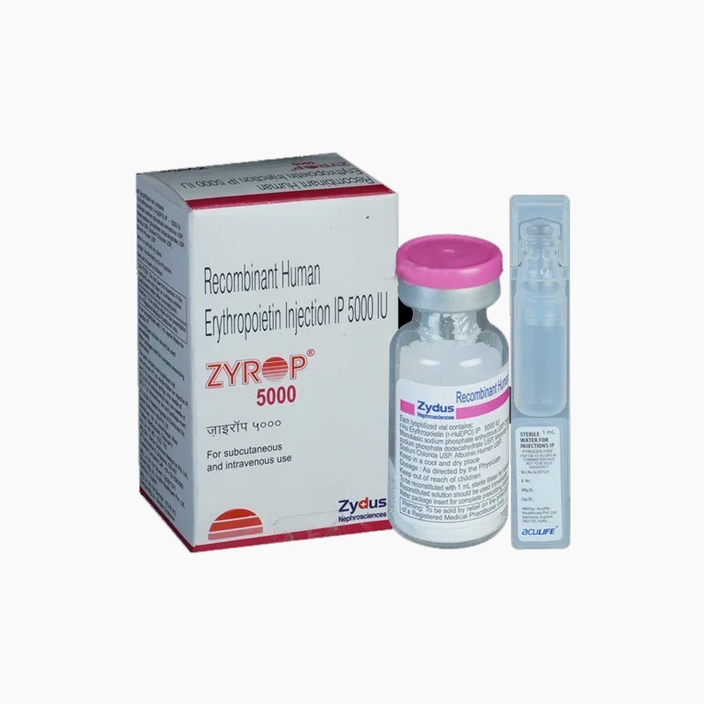 Zyrop 5000 Injection - Application: Clinical