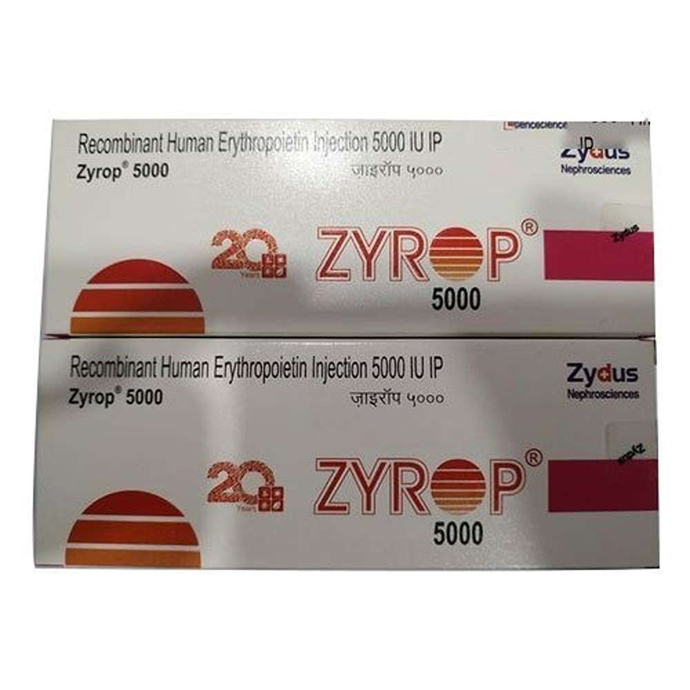 Zyrop 5000 Injection - Application: Clinical