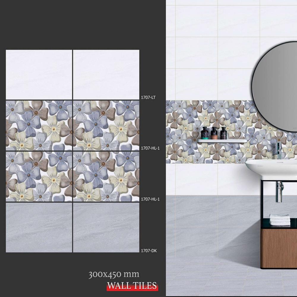Living Room Wall Tiles - Color: Grey