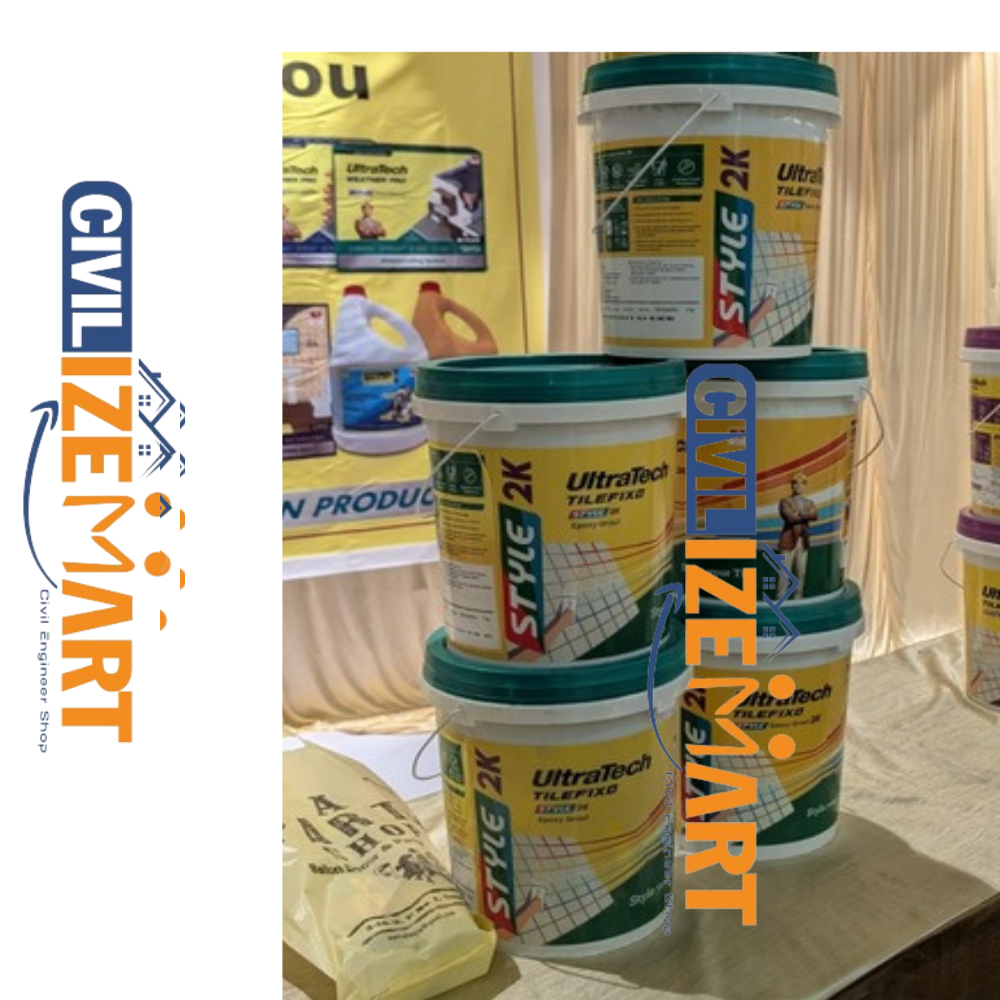 Ultratech Style Epoxy Grout 2k Tile Adhesive