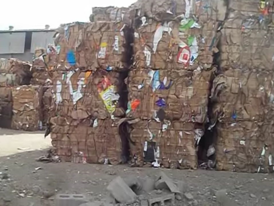 Corrugated Box Waste Scrap
