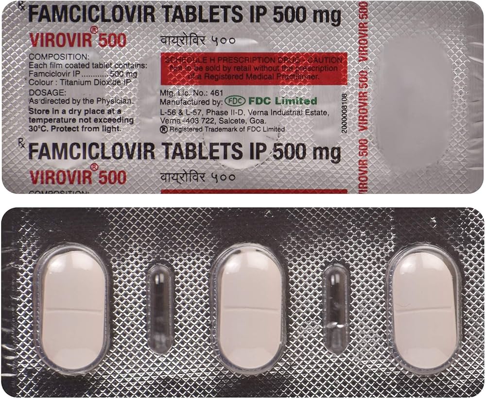 Virovir 500 mg Tablet