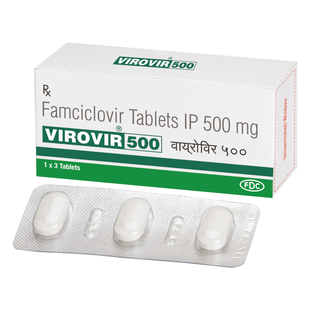 Virovir 500 mg Tablet