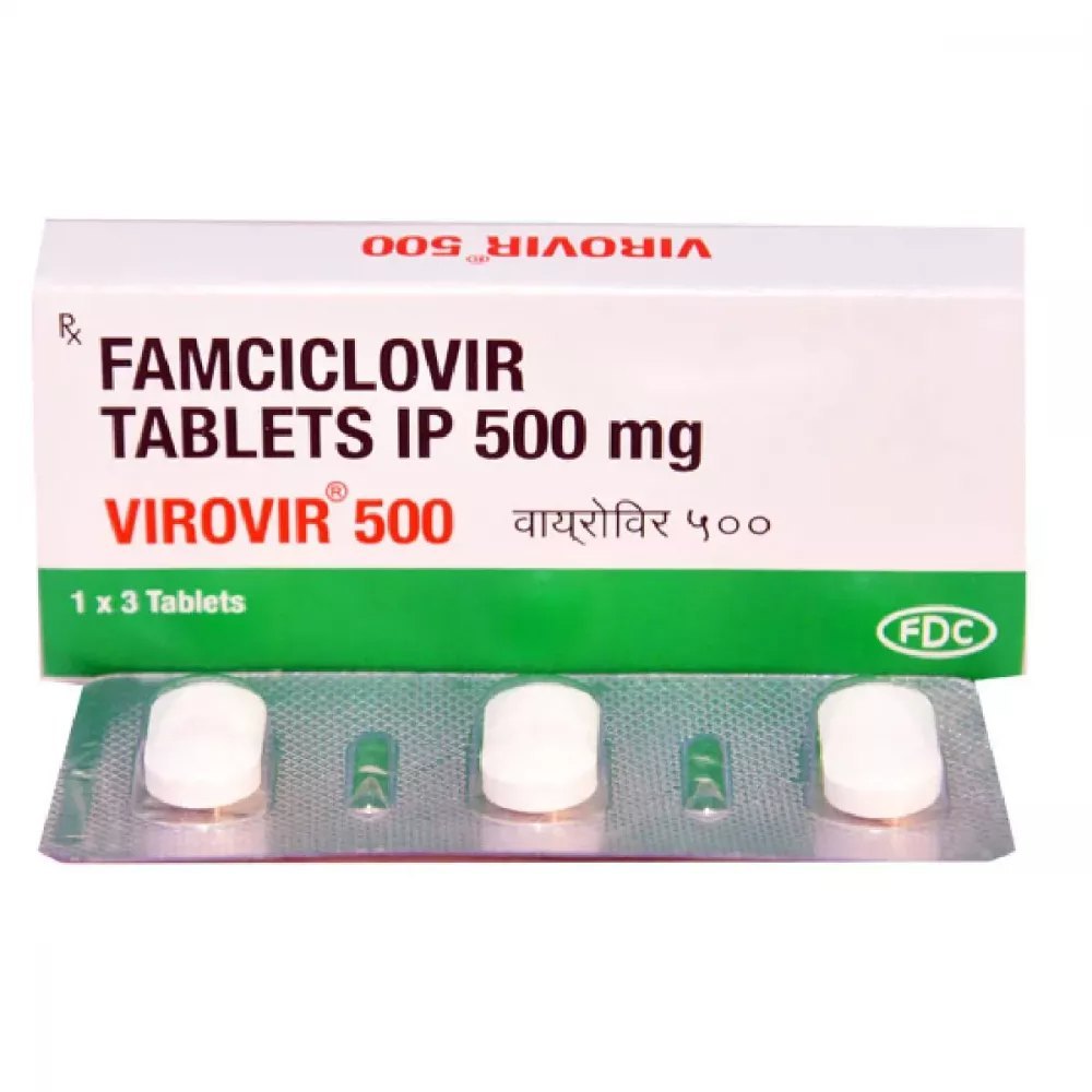 Virovir 500 mg Tablet